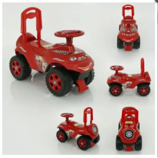 Машина толокар 0141/05 червона Doloni Toys Машина толокар 0141/05 червона Doloni Toys