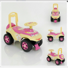 Машина толокар 0141/07 рожева Doloni Toys
