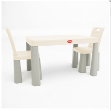 Стіл та 2 стільці 04680/11 сірий Doloni Toys Стіл та 2 стільці 04680/11 сірий Doloni Toys