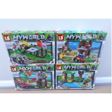 КОНСТРУКТОР MINECRAFT LB1117 (8ШТ БЛОК 90-96 ДЕТ) КОНСТРУКТОР MINECRAFT LB1117 (8ШТ БЛОК 90-96 ДЕТ)