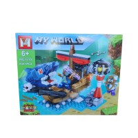 КОНСТРУКТОР MINECRAFT MG1219 (450 ДЕТАЛЕЙ) КОНСТРУКТОР MINECRAFT MG1219 (450 ДЕТАЛЕЙ)