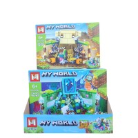 КОНСТРУКТОР MINECRAFT MG1299 (303-324 ДЕТ 4 ШТ БЛОК) КОНСТРУКТОР MINECRAFT MG1299 (303-324 ДЕТ 4 ШТ БЛОК)