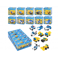 Конструктор Qman 2105 (600шт) 3в1 транспорт Конструктор Qman 2105 (600шт) 3в1 транспорт