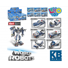 Конструктор KB 5000 (96шт) поліція	