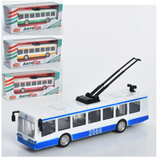 Тролейбус M 5661 (60шт) метал Тролейбус M 5661 (60шт) метал