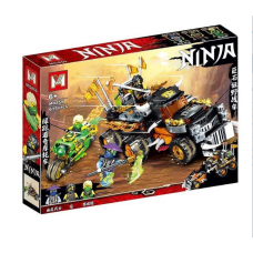 КОНСТРУКТОР NINJAGO MG859 (615 ДЕТАЛЕЙ)																	